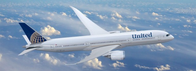 What United's Boeing 787 Dreamliner will look like. 