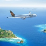 Epic AvGeek Photo: Fiji Airways Airbus A330 Flying Over Fiji