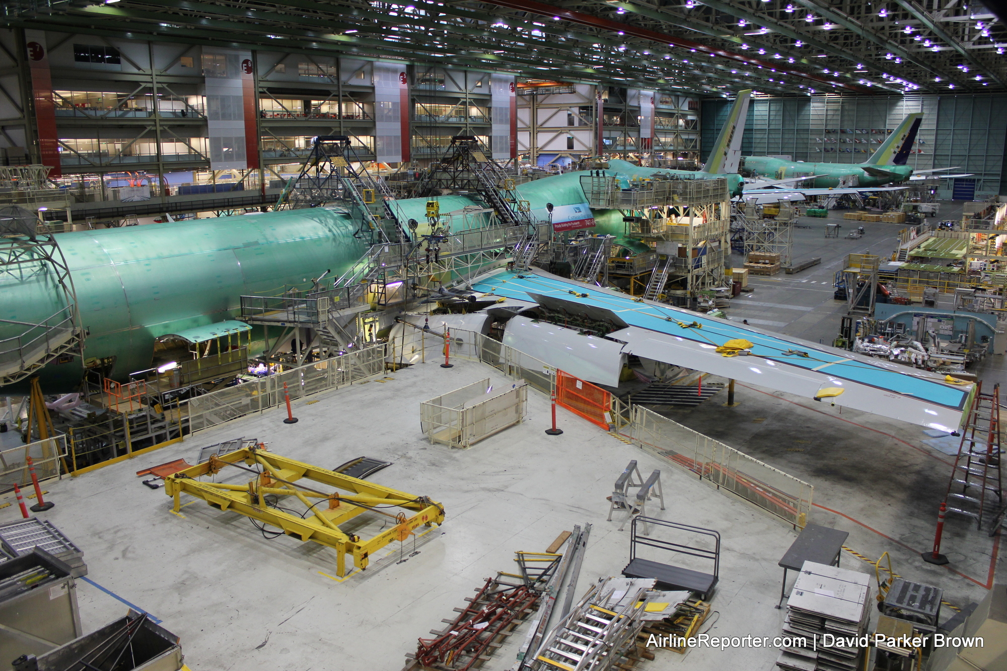 Inside the Factory: Photo Tour of Where Boeing 747s are Born ...