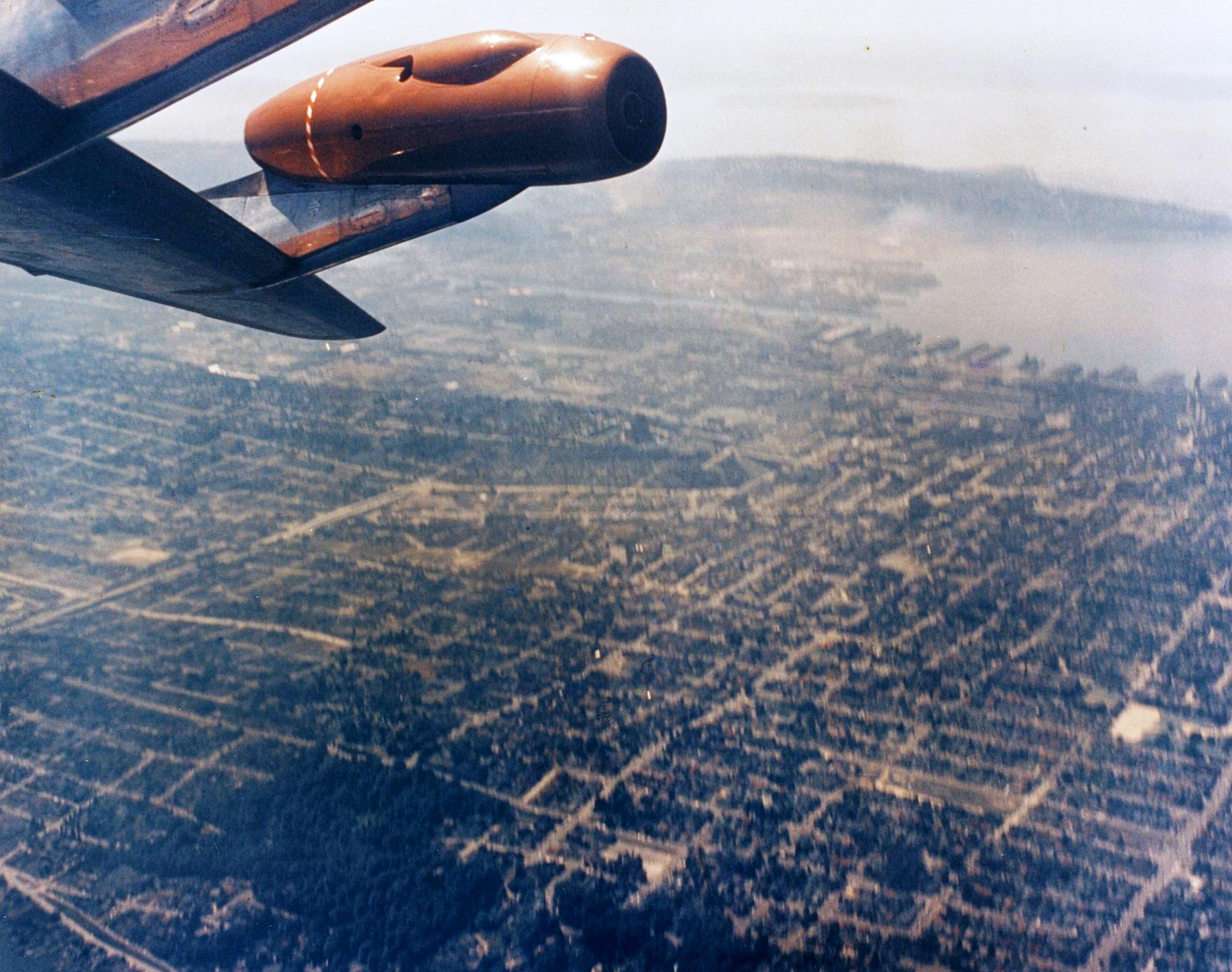 Photo From First Boeing 707 During Tex Johnston s Legendary Barrel Roll 