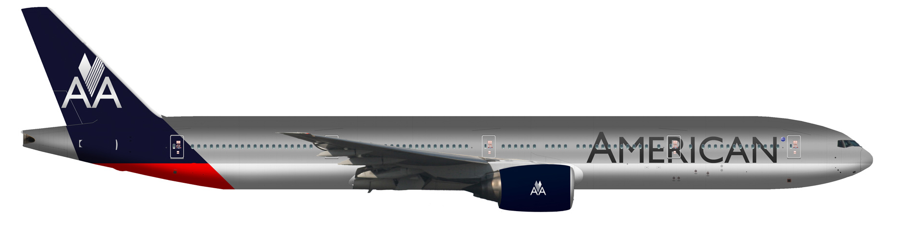Download UPDATED: American Airlines Set to Get a New Livery Soon ...