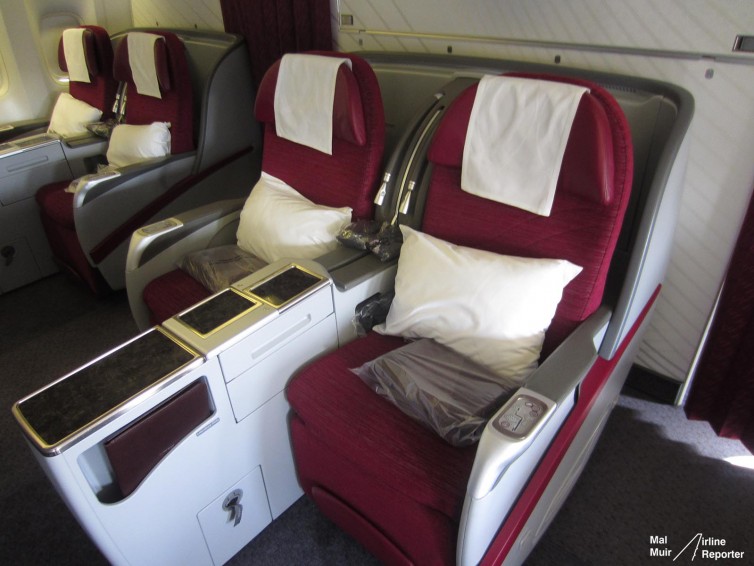 777 Business Seat : AirlineReporter