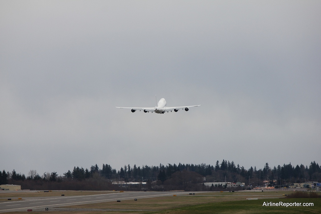 Photos And Info Boeing Delivers Their First 747 8 Intercontinental