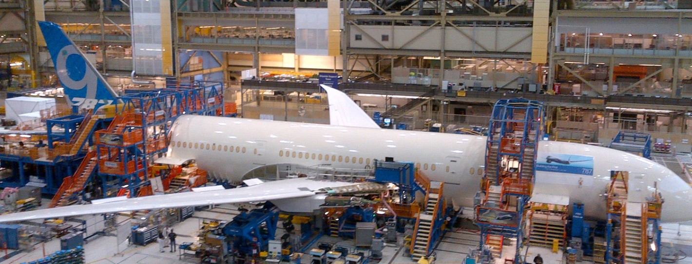 First 787-9 in Factory at Final Body Join : AirlineReporter