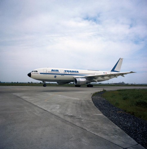 Photo and information from Airbus: Airbus is proud to celebrate the 40th anniversary of the entry into service of its first aircraft — the A300B — operated by Air France as the launch customer. Today leading the aviation industry, Airbus was focused at the very outset on innovation, by designing the A300B as the world"s first twin-engine widebody. Moreover, the success of that programme and the philosophy to innovate has been the cornerstone of Airbus" ongoing success story. Starting in 1974, 878 A300/A310 Family aircraft have been manufactured. Even today, over 400 of these are still in service with 65 customers. Thanks to our customers for their trust.