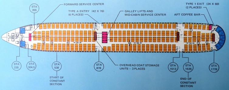 Lockheed L 1011 Seating Chart