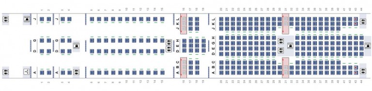 777-300seat-map : AirlineReporter