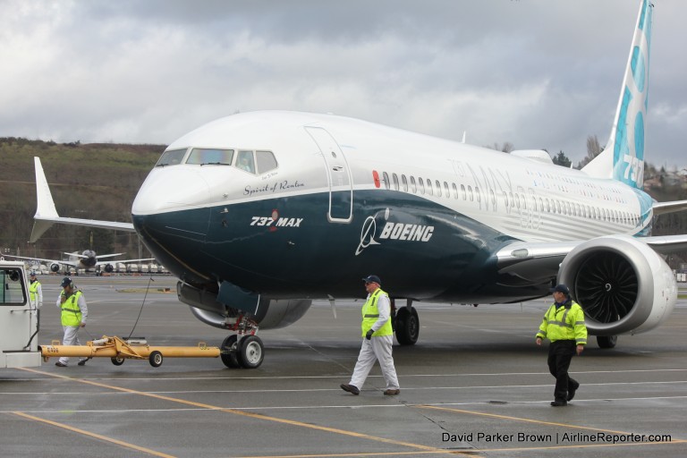 The Boeing 737 Max Completes First Flight (and Landing) : Airlinereporter