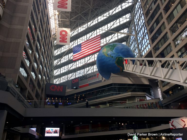 Taking a Behind the Scenes Tour of the CNN Airport Network in Atlanta ...