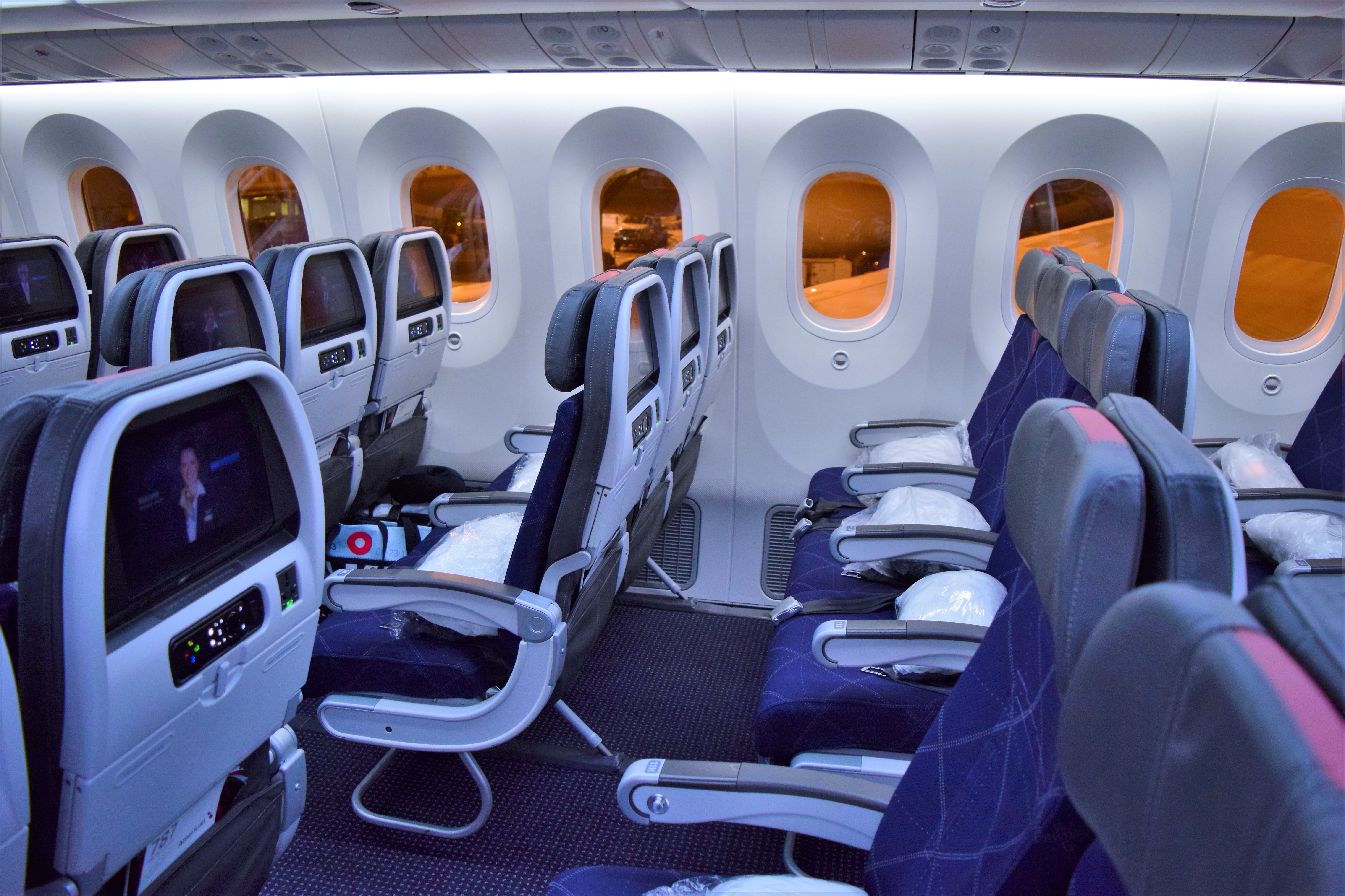 Boeing 787 Rows