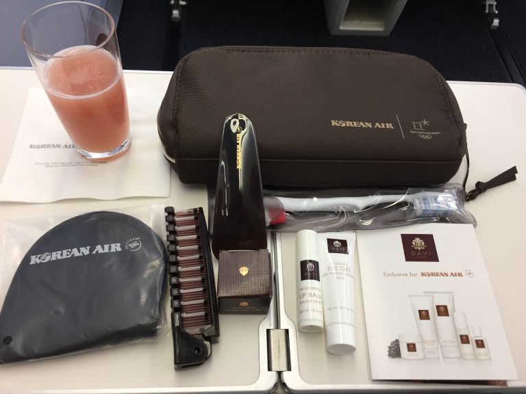 Trip Review: Korean Air Business Class on the A380 Upper Deck LAX-ICN ...