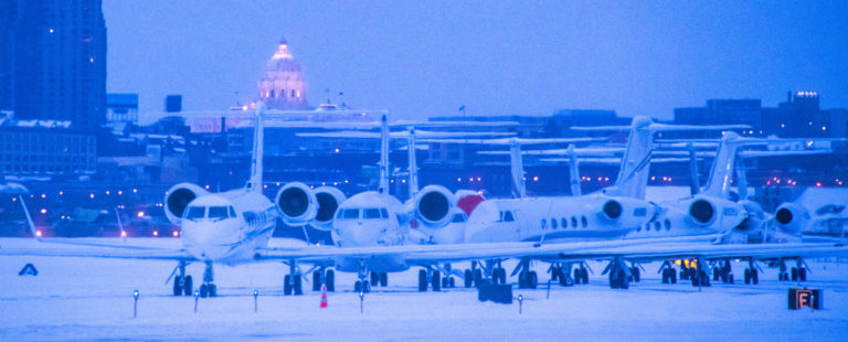 Super Bowl Big For Private Jets And Msp Hub Airline Airlinereporter