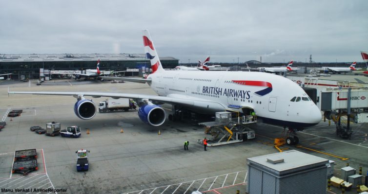 british airways world traveller plus review 787