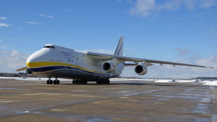big russian cargo plane