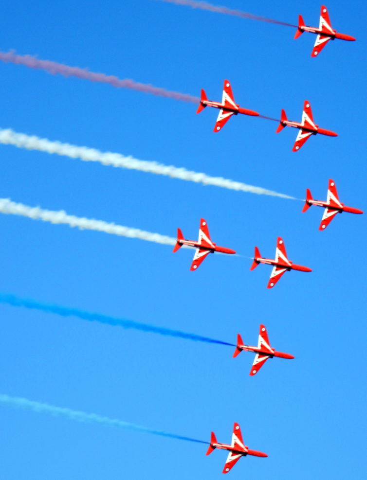 Underneath the Helmet: Interviewing Red Arrows Squadron Leader Steve ...