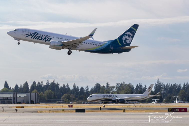 Starlux and Alaska Airlines are codeshare partners