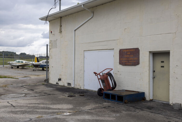 Virginia Tech still operates a turbomachinery and propulsion lab at the airport